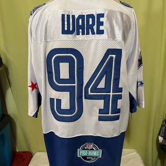 Demarcus Ware Dallas Cowboys 2009 NFC Pro Bowl Jersey Size 52 Reebok Authentic - Picture 1 of 12